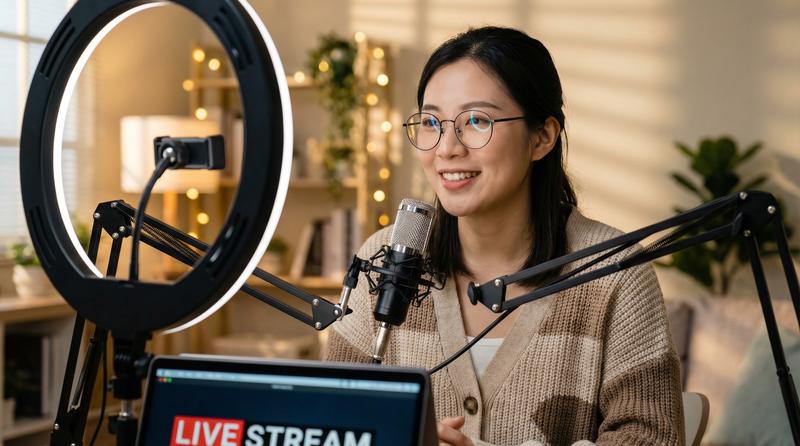 91原创视频-美女主播直播间